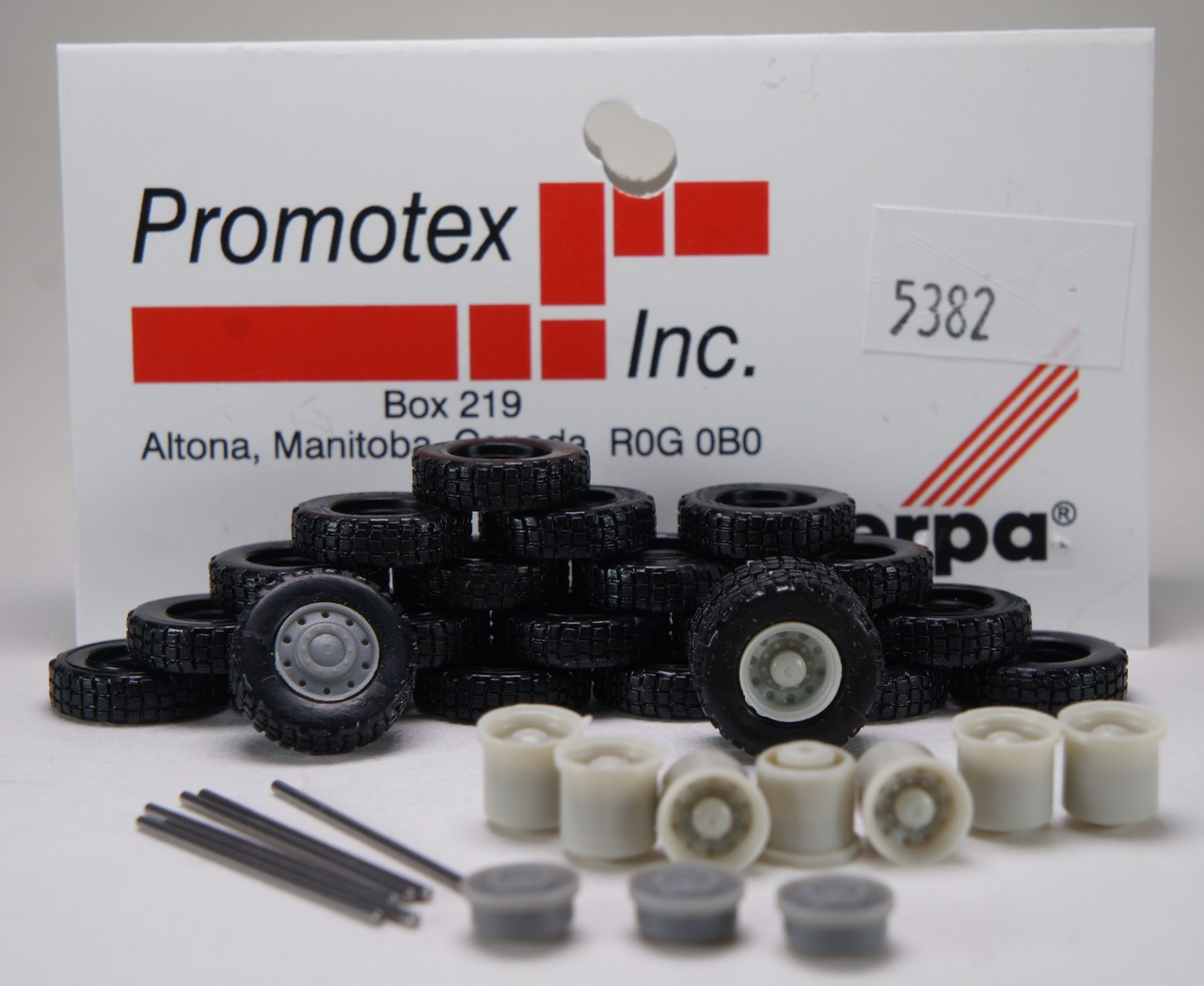 HO 1:87 Promotex # 5479 Truck Tires/Wheels, Grey Planetary 4 - Foto 11