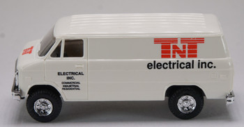 HO 1:87 Trident # 90074  Chevrolet Cargo Van - TNT Electrical