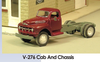 HO 1:87 Sylvan V-276  - 1952 Ford Cab & Chassis Truck KIT