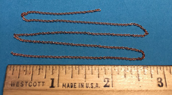 HO 1:87 A-Line # 29217 Brass Chain 12'' - 27 Links per inch