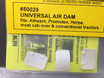 HO 1:87 A-Line # 50029 Universal Air Dam (3 pcs.)