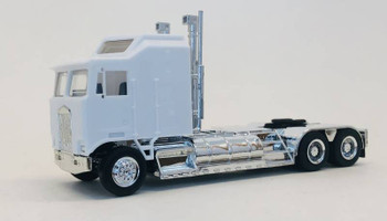 HO 1:87 Promotex # 35263 Kenworth K-100 5 Bar Grill XX-Long Chrome Chassis White