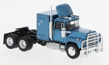 HO 1:87  Brekina 85802 - 1966 Mack RS 700, Metallic Blue