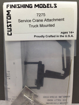 HO 1:87 Custom Finishing # 7275 Truck Mounted Service Crane Attachment KIT