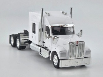 HO 1:87 HL-990075 Kenworth W990 Tractor w/Stand Up Sleeper - WHITE