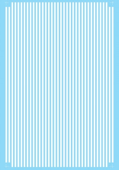 HO 1:87 Microscale PS-1-1-16 Parallel Stripes 1/16" Wide WHITE DECALS HO 1:87 Microscale PS-1-1-16 Parallel Stripes 1/16" Wide WHITE DECALS