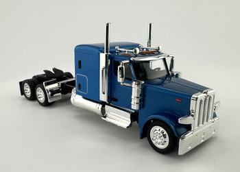 HO 1:87 HL-589064 Peterbilt 589 Tractor W/72" Sleeper - METALLIC BLUE HO 1:87 HL-589064 Peterbilt 589 Tractor W/72" Sleeper - METALLIC BLUE