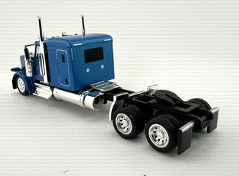HO 1:87 HL-589064 Peterbilt 589 Tractor W/72" Sleeper - METALLIC BLUE HO 1:87 HL-589064 Peterbilt 589 Tractor W/72" Sleeper - METALLIC BLUE