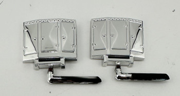 HO 1:87 HO Logistics 18950 Cabinet Style Headache Rack - CHROME (2 pcs.)