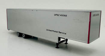 HO 1:87 Con-Cor UPS - 42' Drop Deck Trailer - UPS - UNITED PARCEL SERVICE