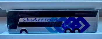 HO 1:87 HOLLANDOTO 523 - VAN HOOL Astromega TX Tourist Bus - SILVERLINE TRAVEL