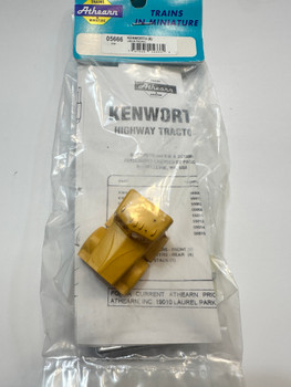 HO 1:87 Athearn 5661 Kenworth Day Cab Conventional Tractor KIT -  DARK YELLOW