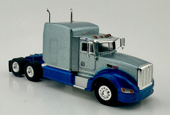HO 1:87 TNS 1159 Peterbilt 386 Tractor - METALLIC BLUE 2-TONE