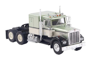 HO 1:87  Brekina 86252 - 1977 Kenworth W900 - GREEN/BLACK