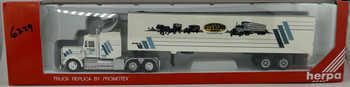 HO 1:87 Promotex 6229 Peterbilt SC w/48' Dry Van Trailer - STEVENS TRANSPORT