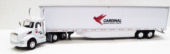 HO 1:87 TNS #149 - Peterbilt 579 Day Cab w/53' Dry Van - CARDINAL LOGISTICS