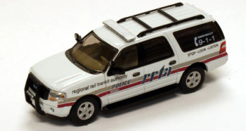 HO 1:87 River Point Station 538-7607.67 Ford Expedition EL SSP White - RRTA