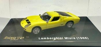 HO 1:87 Ricko 38803 - 1966 Lamborghini Miura - YELLOW