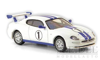 HO 1:87 Ricko 38808 - 2002 Maserati Trofeo - WHITE/BLUE