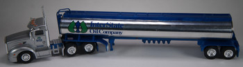 HO 1:87 TNS 3059 Peterbilt 386 Day Cab w/Gasoline Tanker - INTERSTATE OIL