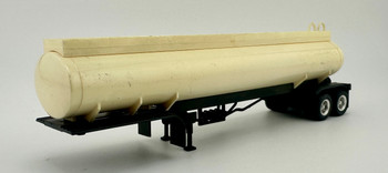 HO 1:87 Promotex # 5275W Eliptical Tank Trailer - WHITE/BLACK