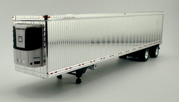HO 1:87  HL-193 -  53' Reefer Van Spread Axle Trailer - CHROME