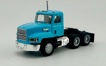 HO 1:87 Promotex 15264 Mack Short 603 Day Tractor Tandem - LIGHT BLUE