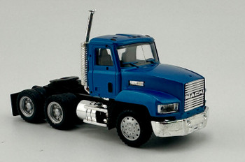 HO 1:87 Promotex 15264 Mack Short 603 Day Tractor Tandem - DARK BLUE