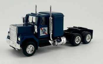 HO 1:87 Con-Cor Chevy Bison Sleeper Tractor - PABST BEER BLUE