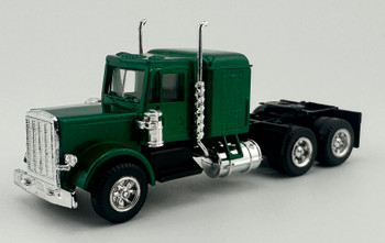 HO 1:87 Con-Cor Peterbilt Sleeper Tractor - GREEN
