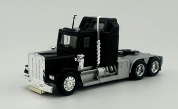 HO 1:87 Promotex 25244 Kenworth W900 w/Aero Sleeper tractor - BLACK