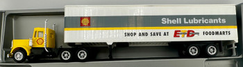 HO 1:87 Con-Cor Peterbilt Day Cab w/45' Dry Van Trailer - SHELL OIL