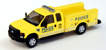 HO 1:87 River Point 538-5221.P9 Ford F-350 Super Duty Pickup - POLICE HIGHWAY SERVICE