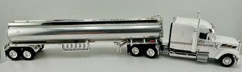 HO 1:87 TNS Freightliner Cascadia Mid-Roof SC w/Gasoline Tanker - G&MD TRUCKING