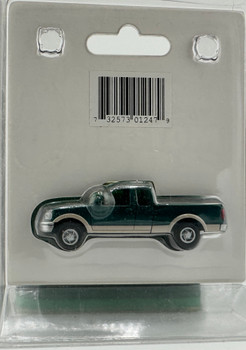 HO 1:87 Atlas 1247 - 1997 Ford F-150 Standard Side Pickup - GREEN/TAN