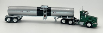 HO 1:87 TNS 60142 Peterbilt 386 DC w/Oil Tank Trailer - FUEL DELIVERY
