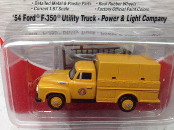 HO 1:87 CMW 30219 - 1954 Ford F-350 Utility Truck - POWER & LIGHT COMPANY