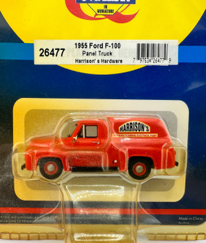 HO 1:87 Athearn 26477 - 1955 Ford F-150 Panel Truck - HARRISON'S HARDWARE