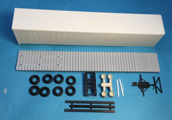 HO 1:87 A-Line # 50141 - 53' Plate Trailer KIT - Partial Tie Down Buttons