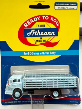 HO 1:87 Athearn 2728 - Ford C-Series Stake Bed Truck - RIO GRANDE RAILROAD