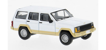 HO 1:87 PCX 870731 - 1984 Jeep Cherokee - WHITE/GOLD