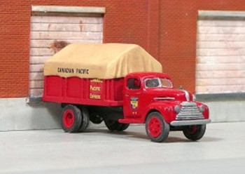 HO 1:87 Sylvan V-270-1 -1946/47 Mercury Canadian Pacific Stake Bed Truck KIT