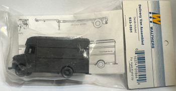 HO 1:87 Walthers 933-1591 - UPS Deliver Van - UNITED PARCEL SERVICE