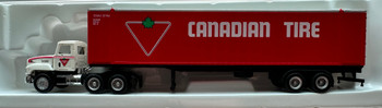HO 1:87 Promotex Short Mack DC w/48' Container & Chassis - CANADIAN TIRE