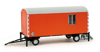 HO 1:87 Herpa 76395  Construction Trailer - ORANGE