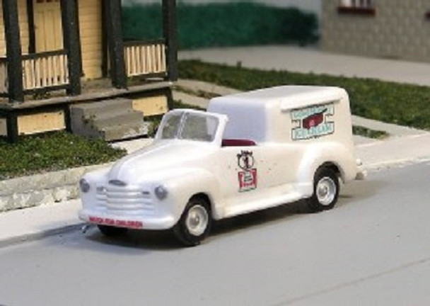 HO 1:87 Sylvan Scale Models # SE-04 -1948-53 Chevy Good Humor IceCream Truck KIT