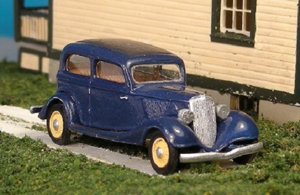 HO 1:87 Sylvan Scale Models # V-174 1934 Ford Two Door Sedan KIT