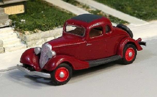 HO 1:87 Sylvan Scale Models # V-176 1934 Ford Five Window Coupe KIT