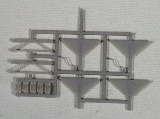 HO 1:87 A-Line # 50111 Trail Mobile Landing Gear - Up and Down