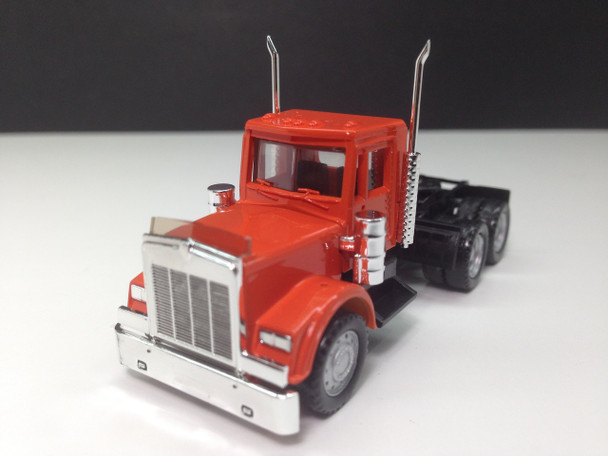 HO 1:87 Promotex # 15276 KW W-900 Short Day Cab New Version Red